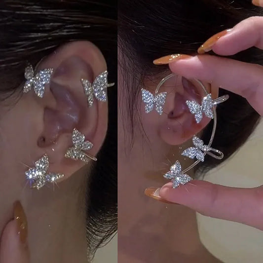 Sparkling Zircon Ear Cuff for Women"