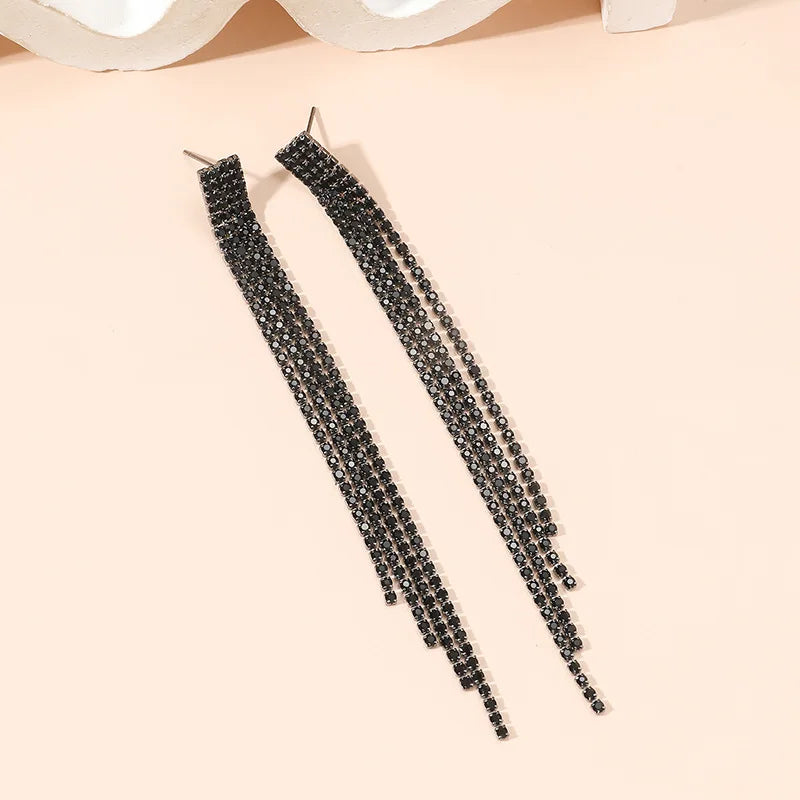 Fashion Long Tassel Drop Earrings for Women