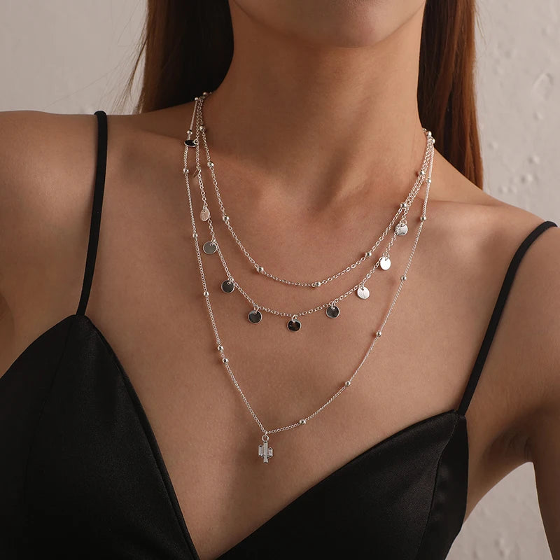 Necklace Chain Send Women's