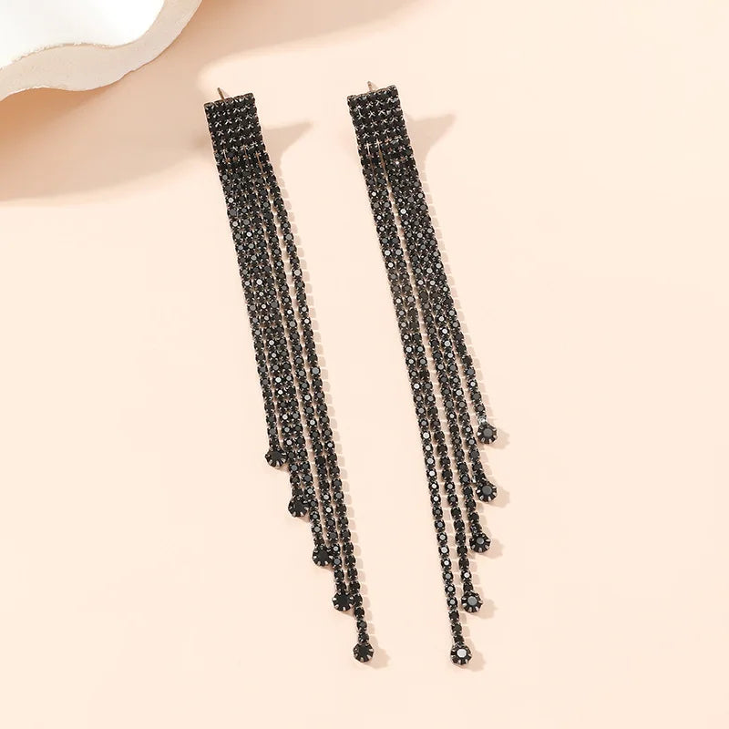 Fashion Long Tassel Drop Earrings for Women