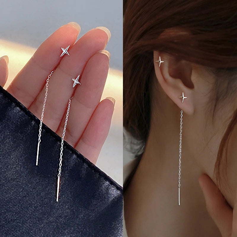 Women's Straight Hanging Earings Y2K Jewelry Gifts