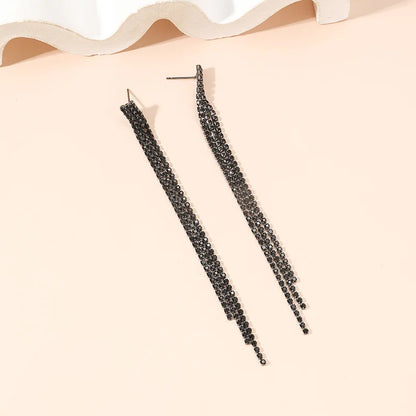 Fashion Long Tassel Drop Earrings for Women